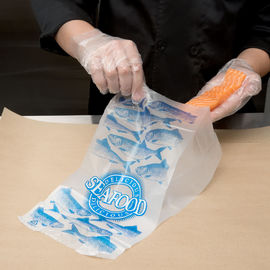 Sacos pequenos do armazenamento do produto comestível, projeto delicioso do marisco dos sacos plásticos do armazenamento do alimento