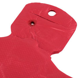Material roxo do HDPE dos sacos de compras da camisa da cor T para compras na mercearia