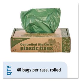 Sacos de lixo Degradable de Eco, 1.1mil sacos de lixo de 33 galões 33 x 40mm
