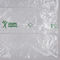 Saco de plástico translúcido natural, perfil estreito 14&quot; X 18&quot; sacos plásticos do produto em um rolo