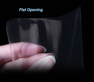 Sacos lisos plásticos polis claros 10 - espessura 100MIC para o empacotamento de alimento