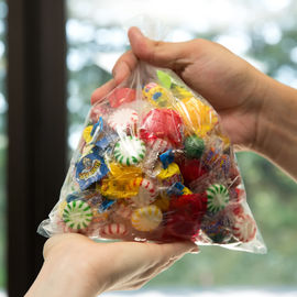 8&quot; X 10&quot; alimento comercial ensacam o plástico impresso costume para o armazenamento dos doces