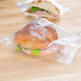 6&quot; X 8&quot; sanduíche plástico ensacam a espessura personalizada do LDPE cor clara material