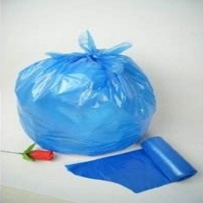 Sacos de lixo plásticos azuis comerciais 30 litros selo da estrela de uma espessura de 10 mícrons