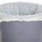 40 - Durabilidade alta inferior selada de 45 sacos de lixo do galão estrela plástica descartável