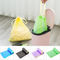 Corda amarela os sacos de lixo coloridos, podem impressão feita sob encomenda dos sacos de lixo dos forros
